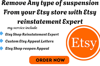 reinstate etsy permanent suspension etsy appeal letter etsy reopen