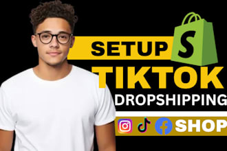 setup USA tik tok shop dropshipping product uploading tik tok shop ads creation