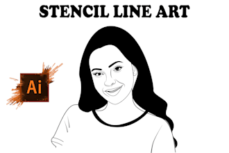 design black and white stencil and silhouette art for cricut and svg use