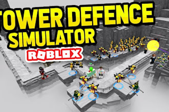 develop full roblox game roblox tycoon simulator game tower defense