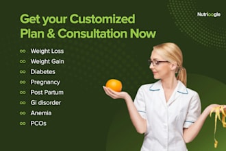 make a clinical diet plan for your medical condition
