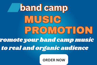 do bandcamp music promotion get streams audience