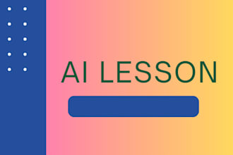 provide tailored ai lessons and develop custom ai strategies for you