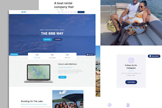 create yacht rental website boat booking website website boat party booking web