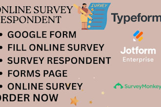 fill online survey respondent google form and questionnaira