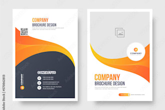 write and design brochure, annual report, company profile, catalog, and mockup