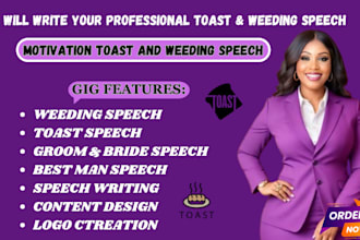 craft toast speech heartfelt and memorable wedding speech for any role