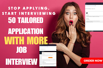apply for 50 jobs, job application, job search, job hunt app by reverse recruit
