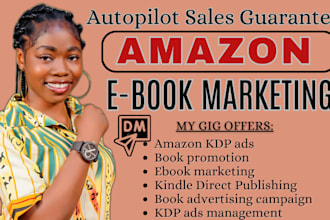 do book promotion and ebook marketing using amazon KDP ads
