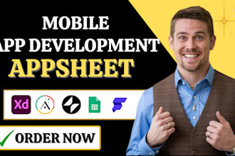develop no code app flutterflow glide appsheet buildfire goodbarber appgyve