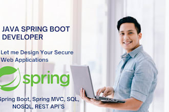 do java, spring boot,spring mvc,spring jdbc,rest projects