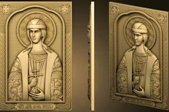do 3d bas relief coin model 3d medallion wall panel design for 3d printing