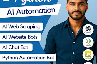 code python ai, python automation bots, ai chatbots, ocr, nlp, llm, web scraping
