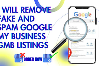 remove fake and spam google my business gmb listings