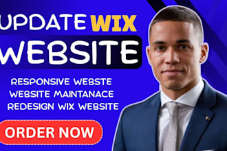 update and manage wix website redesign wix website store wix studio and wix velo