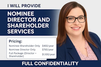 offer trusted nominee director and company compliance in UK, US, and singapore