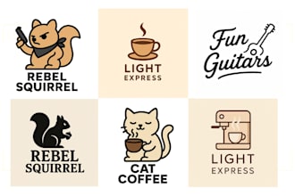 create a unique minimalist logo for your brand