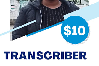 transcribe your audio to text
