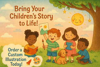 format, design poetry book, activity book, children story book illustration