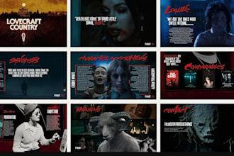 create a stunning pitch deck for your film or TV show concept