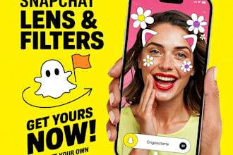 create premium quality beauty instagram filters and snapchat filters