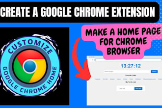 create a custom chrome extension