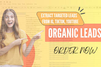 extract germany niche target leads from instagram threads youtube tiktok twitter