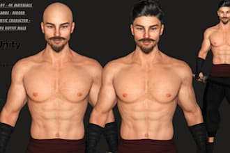 3d humanoid movie animation character, metahuman game character photorealistic