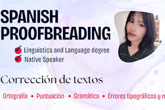 proofread and edit your text