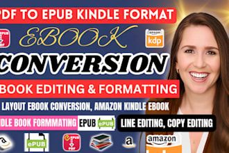 convert PDF to epub ebook, PDF to kindle ebook, convert to epub ebook conversion