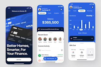 develop custom fintech app payment app money transfer app neobank app loan app