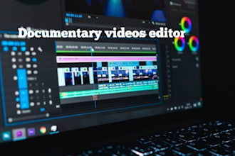 edit your documentary videos for youtube