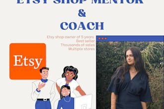be your etsy coach and mentor