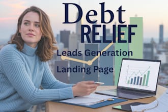 get exclusive debt relief leads for debt consolidation, debt relief website