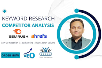 do top SEO keyword research and competitor analysis for high ranking