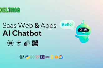 build ai chatbot saas websites, mobile apps, and ai web platforms