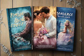 design erotica romance book cover or ebook cover