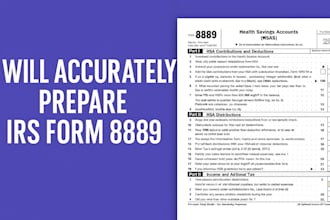 prepare your irs form 8889 for hsa contributions and distributions