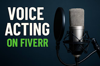 voice act an adult american male for video or audio projects
