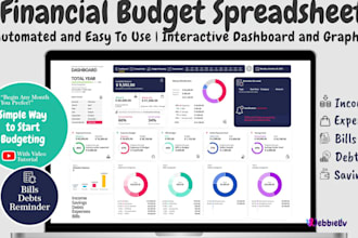 budget spreadsheet template for personal finance financial freedom debt tracking