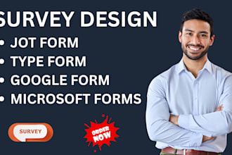 design survey form using microsoft jot google type form