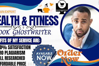 research and write medical, health care, mental, health, fitness, nursing, ebook