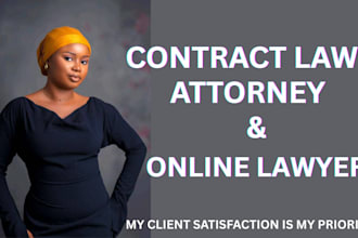 be your online contract lawyer write legal motion complaint lawsuit for you case