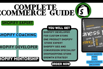 be shopify mentor shopify expert shopify developer shopify dropshipping coach