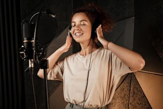 be your christian song lead vocalist ghostwriter for song and solo singer