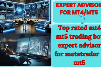 create a top rated mt4 mt5 trading bot expert advisor for metatrader 4 mt5