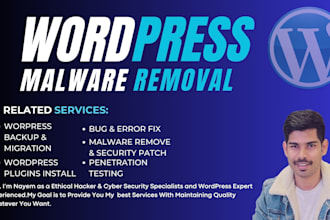 do fix the bug , error, remove malware from your wordpress