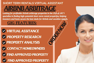 find profitable properties for airbnb arbitrage, short term rental in USA, US