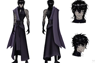 create a custom vrchat avatar anime 3d model furry nsfw vrchat avatar 3d vtuber