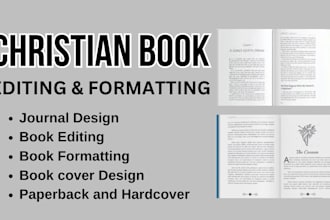 edit, format your christian ebook, daily devotional guide kdp journal formatting